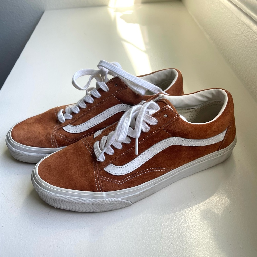 Suede old skool vans- Scotchguard
